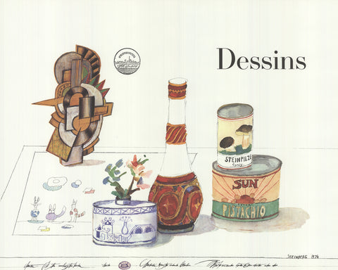 SAUL STEINBERG Dessins (Drawings), 1981