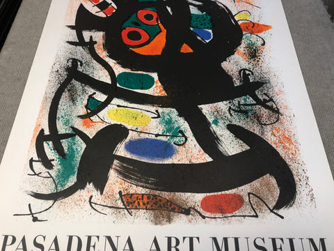 JOAN MIRO Pasadena Art Museum Exhibition, 1969