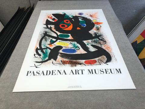 JOAN MIRO Pasadena Art Museum Exhibition, 1969
