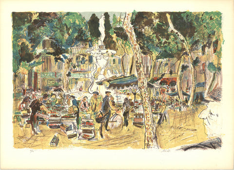 UNKNOWN ARTIST Marche provincial, 1975 - Signed