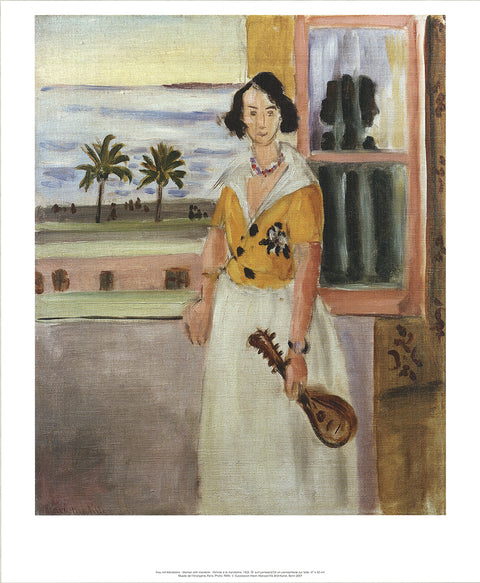 HENRI MATISSE Woman with Mandolin, 2007