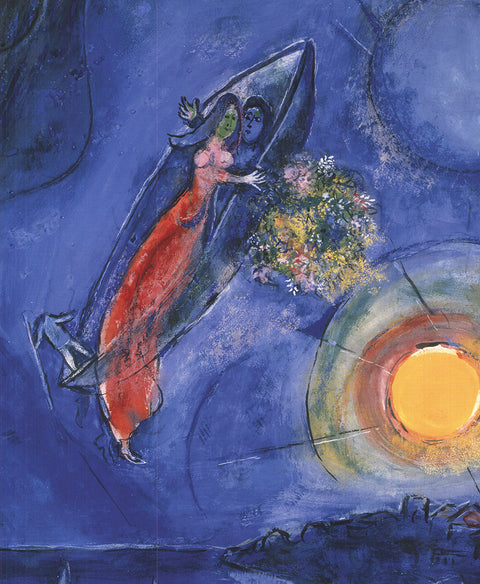 MARC CHAGALL Lovers in the Barque, 2007
