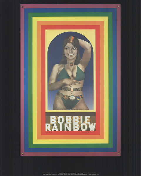 PETER BLAKE Bobbie Rainbow, 2010