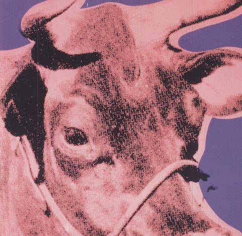 ANDY WARHOL Cow (Pink & Purple), 2013