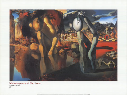 SALVADOR DALI Metamorphosis of Narcissus, 2001