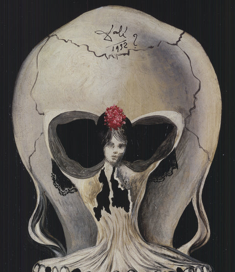 SALVADOR DALI Ballerina in a Skull, 2001