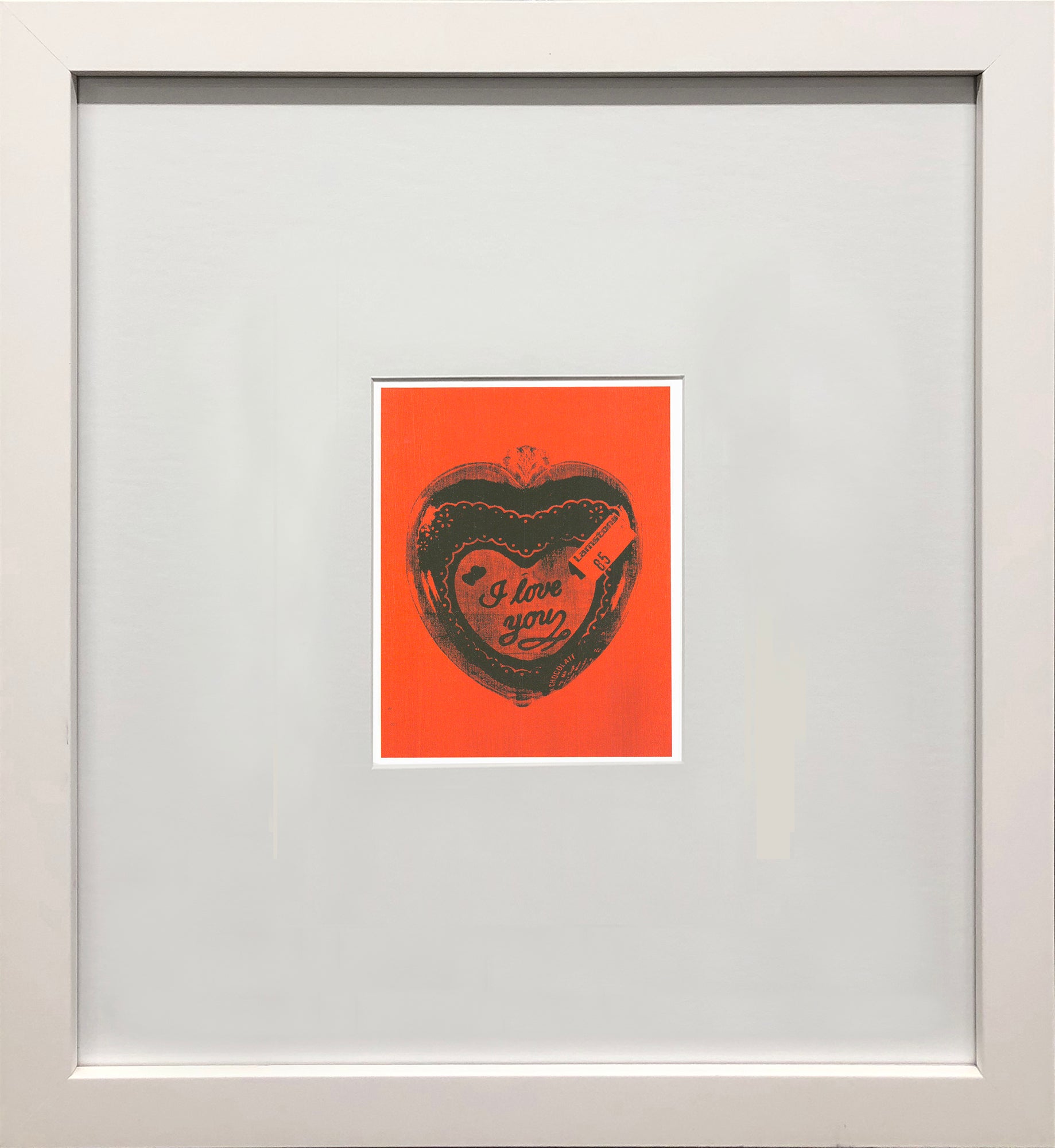 ANDY WARHOL Heart (Lamston Candy Box), 1993 – ArtWise