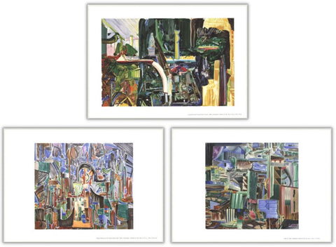 Bundle- 3 Assorted Abstract Mini Posters