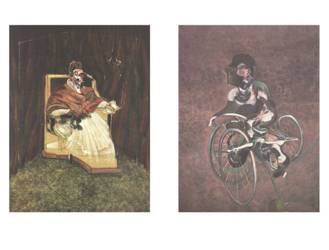 Bundle- 2 Assorted Francis Bacon Portraiture Lithographs