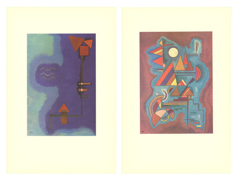 Bundle- 2 Assorted Wassily Kandinsky Rare Lithographs