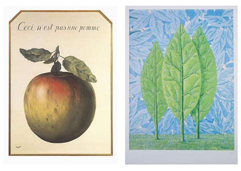 Bundle- 2 Assorted Rene Magritte Posters