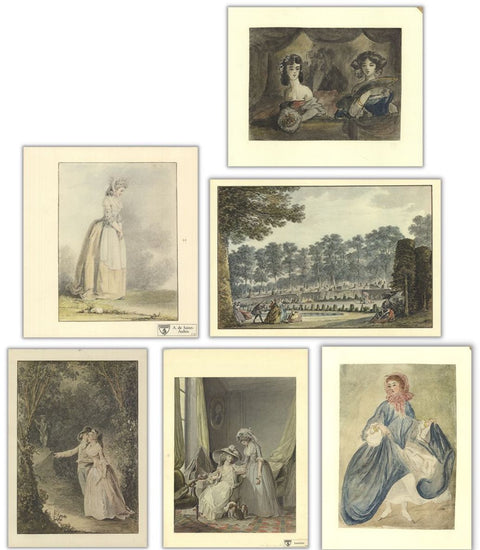 Bundle- 6 Assorted Various Artists French Masters Lithographs