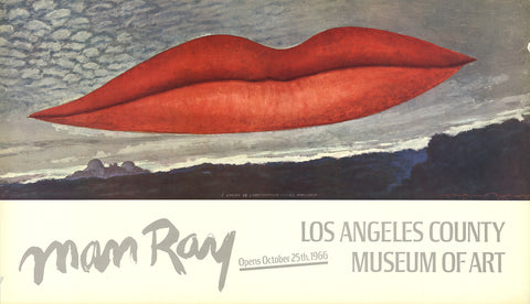 MAN RAY Lips, 1966