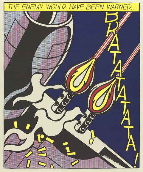 ROY LICHTENSTEIN The Enemy Would Have Been Warned (Panel 2), 1997