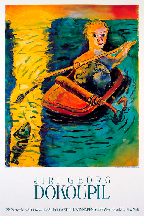 GEORG DOKOUPIL Fishing, 1985