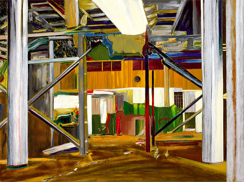 LARRY DINKIN Interior Landscape, 1999 - Signed