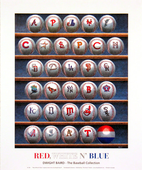 DWIGHT BAIRD Red, White N' Blue, 1995
