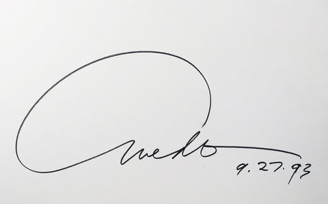 An Autobiography, 1993 - Signed