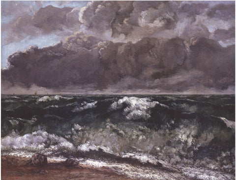 GUSTAVE COURBET The Wave