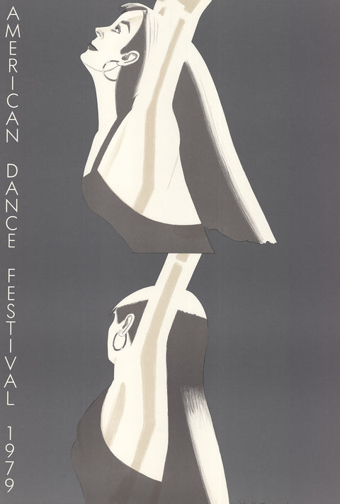 ALEX KATZ William Dunas Dance, Pamela-American Dance Festival, 1979