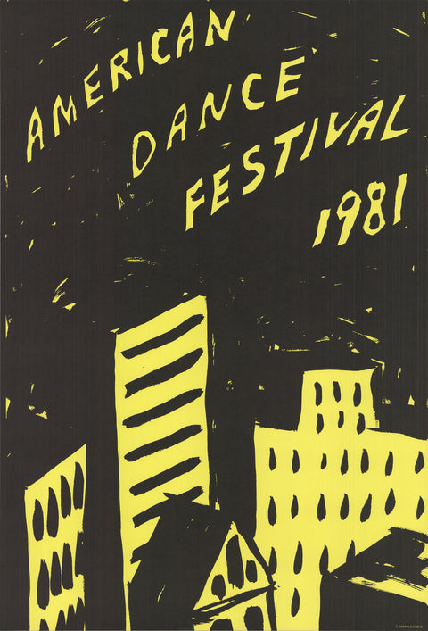 MARTHA DIAMOND American Dance Festival, 1981