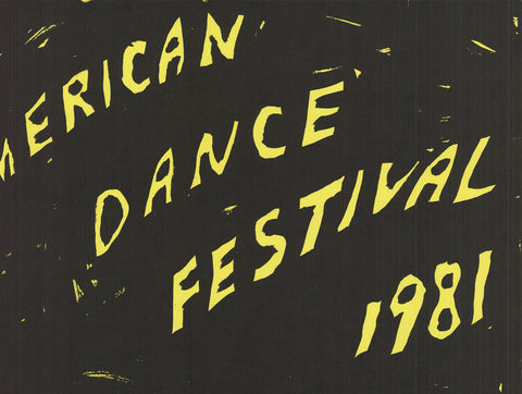 MARTHA DIAMOND American Dance Festival, 1981