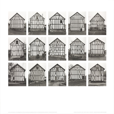 BERND AND HILLA BECHER Half-Timbered Houses (no text), 2005