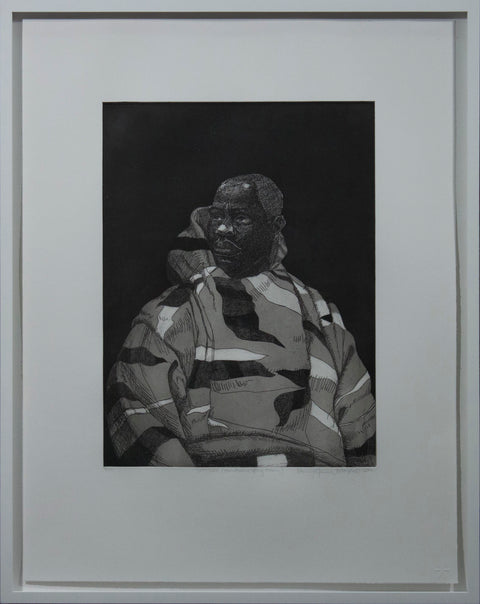 KERRY JAMES MARSHALL Untitled (Handsome Young Man), 2010 - Signed