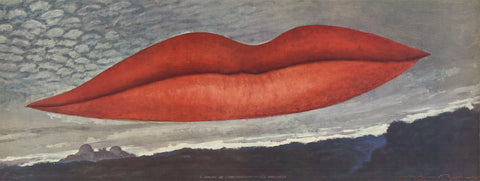 MAN RAY Lips  (No Text), 1966