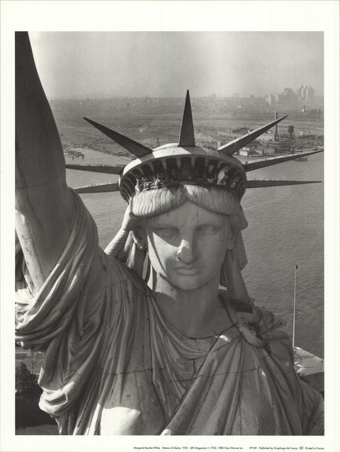MARGARET BOURKE-WHITE Statue of Liberty, 1952, 1980