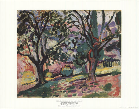 HENRI MATISSE Promenade Among the Olive Trees, 1991