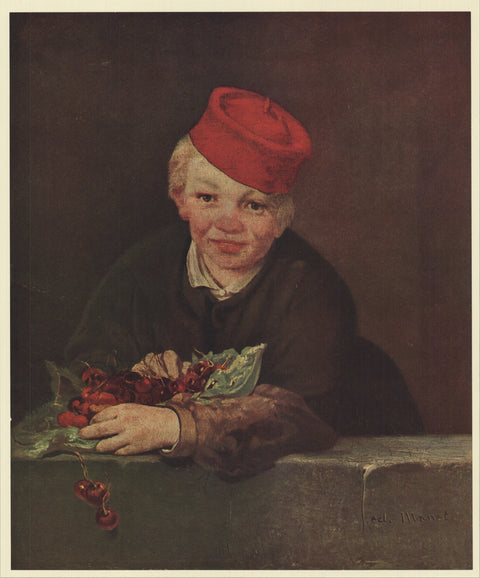 EDOUARD MANET Boy with Cherries, 1953