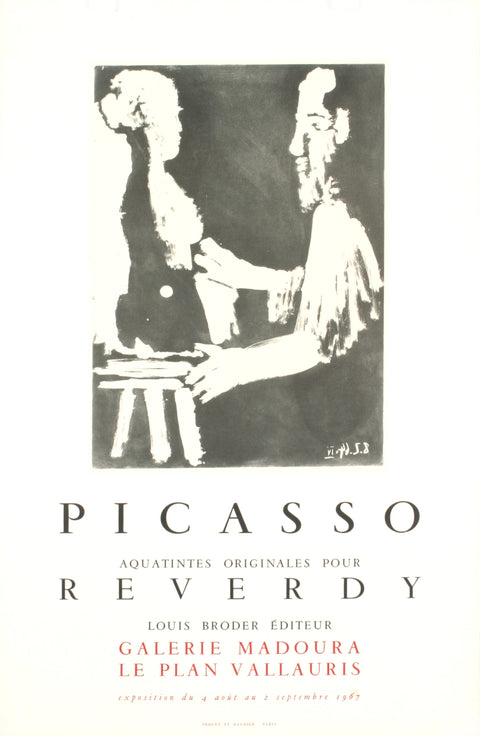 PABLO PICASSO Reverdy, 1967