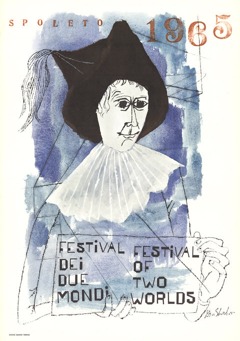 BEN SHAHN Spoleto Festival, 1965