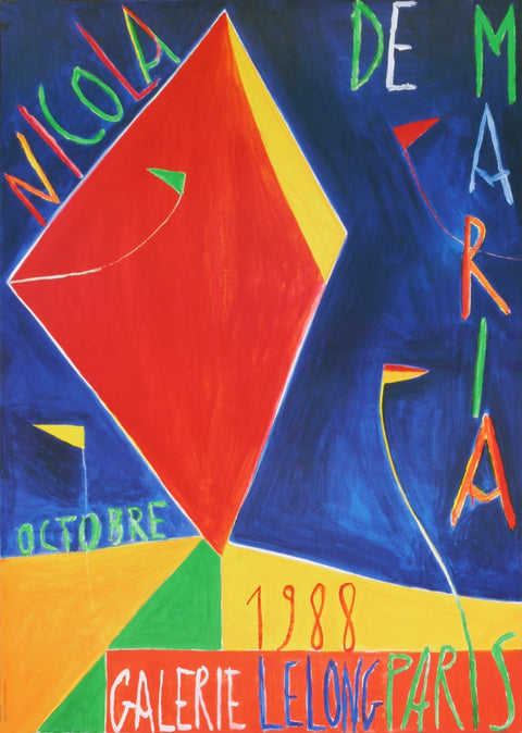 NICOLA DE MARIA Galerie Lelong, 1988