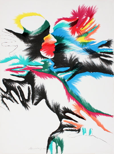MARISOL ESCOBAR Blackbird Love, 1980 - Signed
