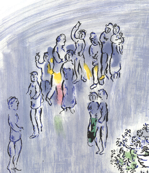 MARC CHAGALL The Magician Of Paris, 1970