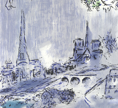 MARC CHAGALL The Magician Of Paris, 1970