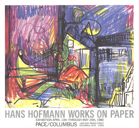 HANS HOFMANN Landscape-Works on Paper, 1980