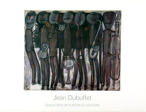 JEAN DUBUFFET New Orleans Jazz Band, 1990