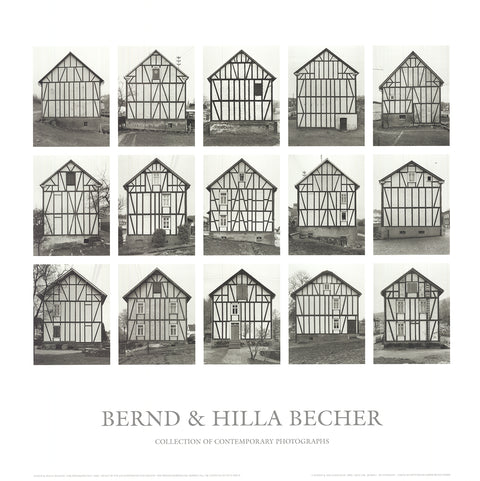 BERND AND HILLA BECHER Half-Timbered Houses, 2005