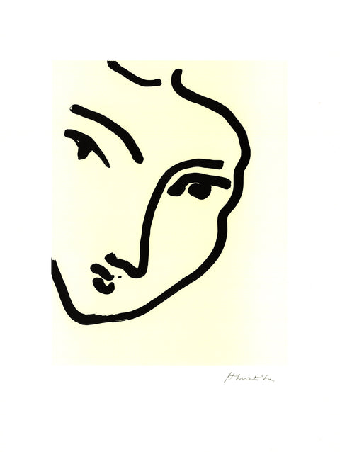 HENRI MATISSE Nadia Au Menton Pointu, 1995