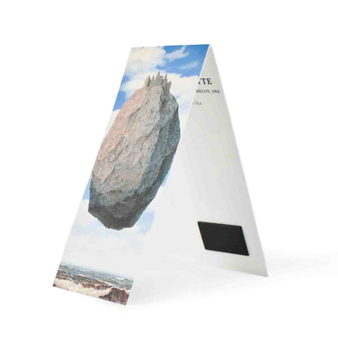 Rene Magritte L'Homme au chapeau melon - Le Chateau des Pyrenees-SET OF 10 Magnetic Bookmark