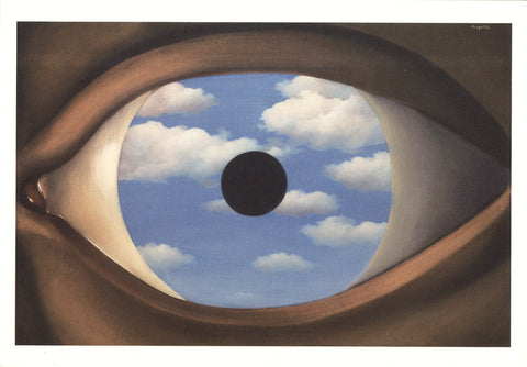 Set of 50 Rene Magritte False Mirror (pack of 50) Postcards