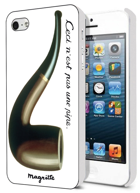 Rene Magritte Treachery of Images iPhone 4 Cover