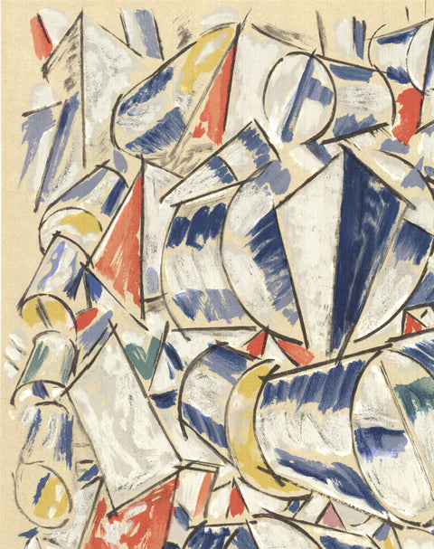 FERNAND LEGER Contrastes De Formes, 1962