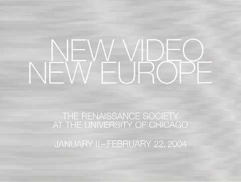 ARTIST UNKNOWN New Video New Europe, 2004