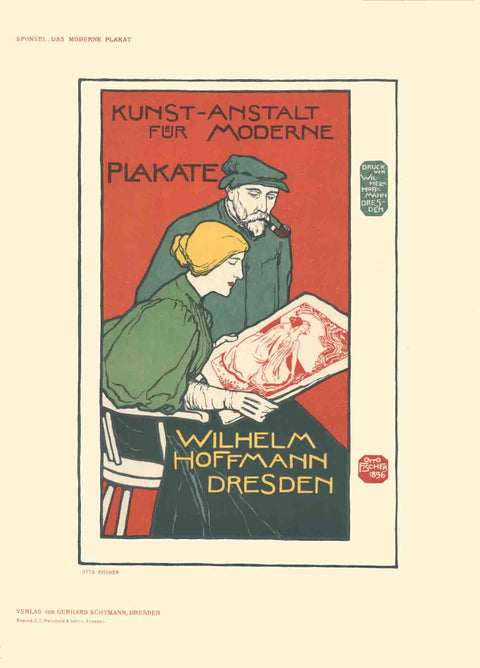 OTTO FISCHER Kunst-Anstalt fur Moderne Plakate, 1897