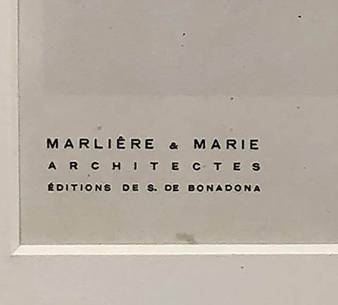 HENRY DELACROIX Pharmacie Saint-Lazare a Paris, 1930