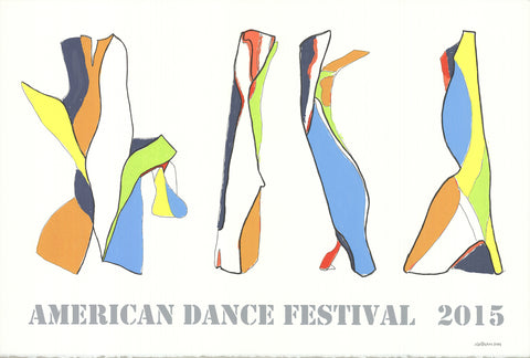 JON NATHANSON American Dance Festival 2015, 2015 - Signed